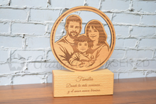 Cargar imagen en el visor de la galería, Fotograbado en madera
