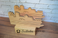 Cargar imagen en el visor de la galería, Trofeo de madera personalizable tamaño mediano
